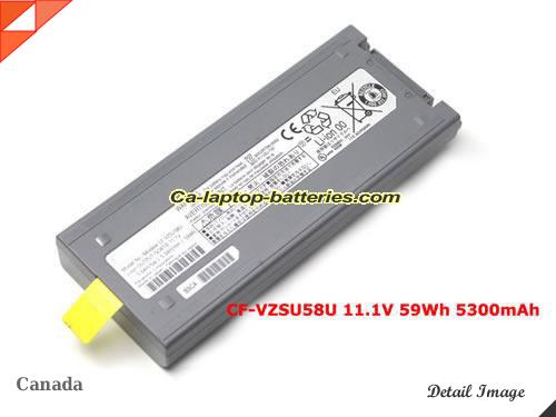 PANASONIC CF-VZSU50U Battery 5600mAh, 59Wh  11.1V Grey Li-ion