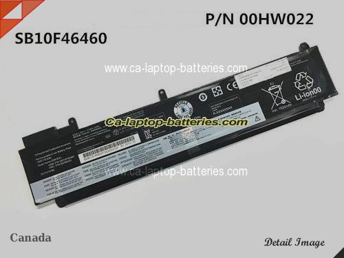 Genuine LENOVO T460s-2RCD Battery For laptop 24Wh, 11.25V, Black , Li-ion