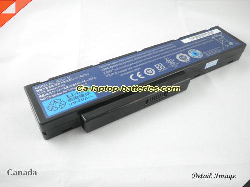 PACKARD BELL EasyNote MH35 Replacement Battery 4400mAh 11.1V Black Li-ion