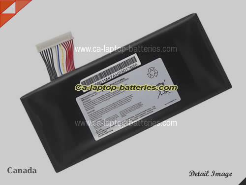 MSI WT72 6QK16H11 Replacement Battery 6600mAh, 73Wh  11.1V Black Li-ion