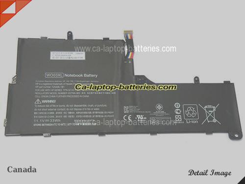 Genuine HP Pavilion 13-P165EO Battery For laptop 33Wh, 11.1V, Black , Li-ion