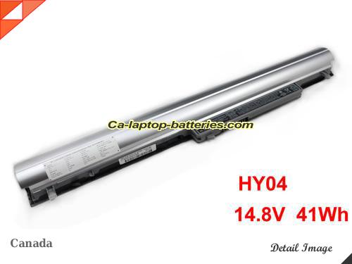 HP SleekBook 14Z-F000 Replacement Battery 41Wh 14.8V Silver Li-ion