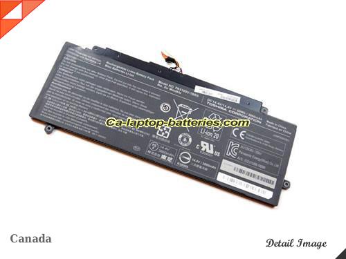 Genuine TOSHIBA Satellite Radius P50W-BST2N01 Battery For laptop 3060mAh, 60Wh , 10.8V, Black , Li-ion