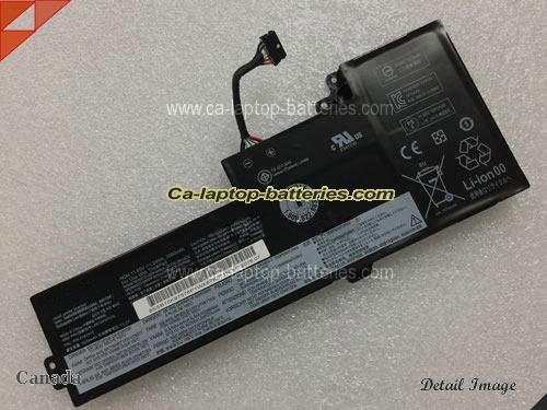 Genuine LENOVO ThinkPad T480(20L5A00ECD) Battery For laptop 2100mAh, 24Wh , 11.4V, Black , Li-ion