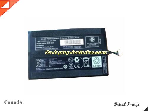 Genuine GIGABYTE S1080 Tablet Battery For laptop 4000mAh, 29.6Wh , 7.4V,  , Li-Polymer