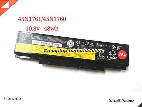 Genuine LENOVO ThinkPad E550(20DFA04ACD) Battery For laptop 48Wh, 10.8V, Black , Li-ion