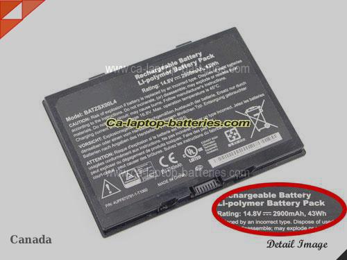 Genuine MOTION Tablet R001 Battery For laptop 2900mAh, 43Wh , 14.8V, Black , Li-ion