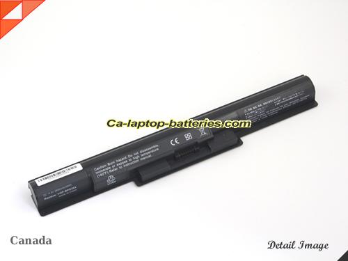 SONY VAIO SVF1521R1E Replacement Battery 2600mAh, 33Wh  14.8V Black Li-ion