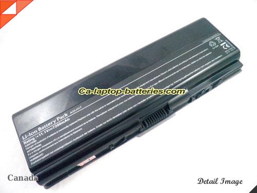 PACKARD BELL Easynote ENTG71BM Replacement Battery 7200mAh 11.1V Black Li-ion