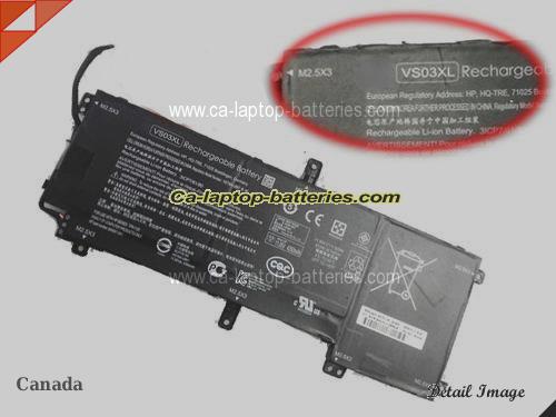 Genuine HP Envy 15-AS106NF Battery For laptop 52Wh, 11.55V, Black , Li-ion