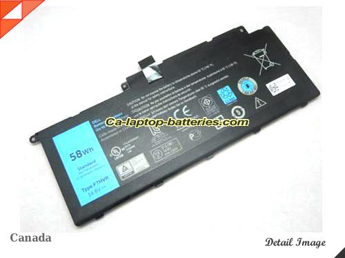 Genuine DELL 15BR-1648T Battery For laptop 3919mAh, 58Wh , 14.8V, Black , Li-ion