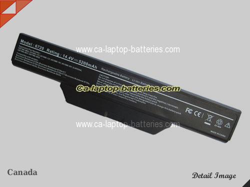 COMPAQ 550 Replacement Battery 5200mAh 14.4V Black Li-ion