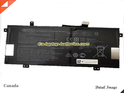HP HSTNN-LB8P Battery 5010mAh, 40.61Wh  7.7V Black Li-Polymer