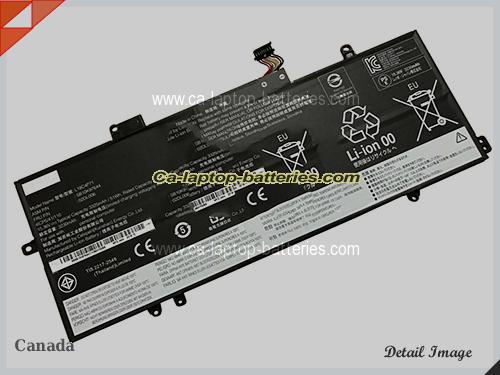 Genuine LENOVO ThinkPad X1 Yoga 2019-20QGS00A00 Battery For laptop 3312mAh, 51Wh , 15.4V, Black , Li-Polymer