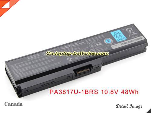 TOSHIBA PA3728U-1BAS Battery 4400mAh 10.8V Black Li-ion