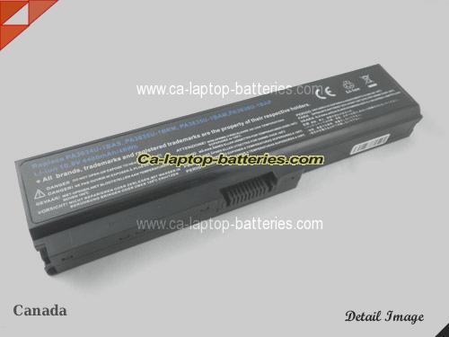 TOSHIBA Satellite Pro T130-14M Replacement Battery 5200mAh 10.8V Black Li-ion