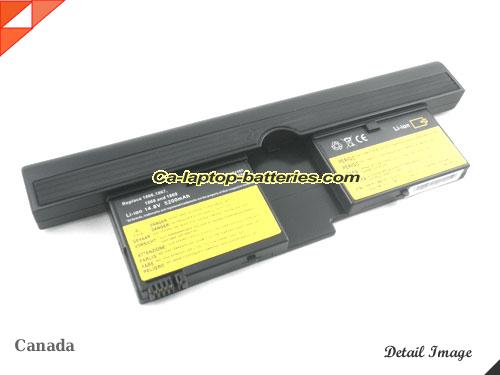 IBM ThinkPad X41 Tablet Replacement Battery 4300mAh 14.4V Black Li-ion