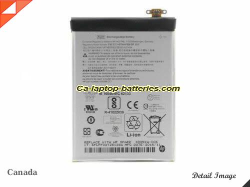 HP 838266-2C1 Battery 4050mAh, 15Wh  3.85V Black Li-ion
