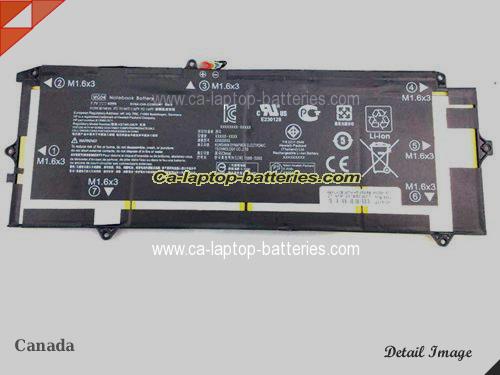 Genuine HP Elite X2 1012 G1-X5H07US Battery For laptop 4820mAh, 40Wh , 7.7V, Black , Li-ion