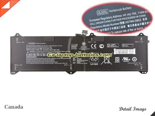 Genuine HP Elite X2 1011 G1(L5G45EA) Battery For laptop 33Wh, 7.4V, Black , Li-ion