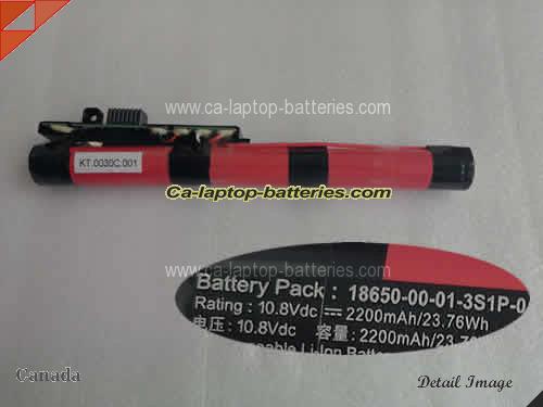 ACER NC4782-3600 Battery 2200mAh, 23.76Wh  10.8V Black Li-ion