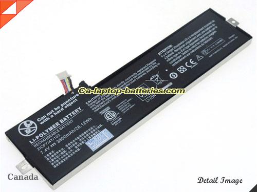 SIMPLO 2ICP7/47/103 Battery 3800mAh, 28.12Wh  7.4V Black Li-Polymer