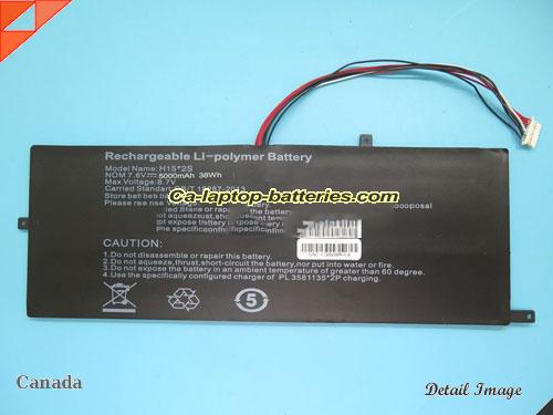BYONE 436981G 2P Battery 5000mAh, 38Wh  7.6V Black Li-Polymer