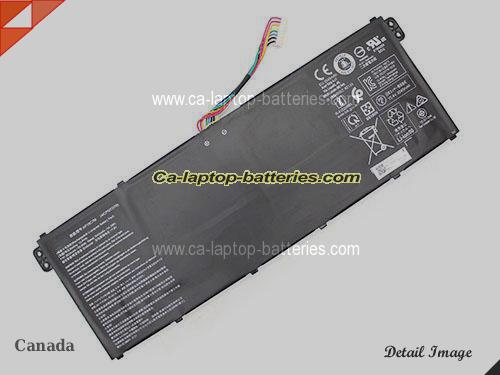 Genuine ACER Spin 5 SP513-54N-75DJ Battery For laptop 3634mAh, 55.9Wh , 15.4V, Black , Li-Polymer