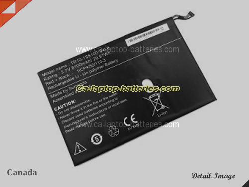 RTDPART TR10 Tablet Replacement Battery 8400mAh, 31Wh  3.7V  Li-Polymer