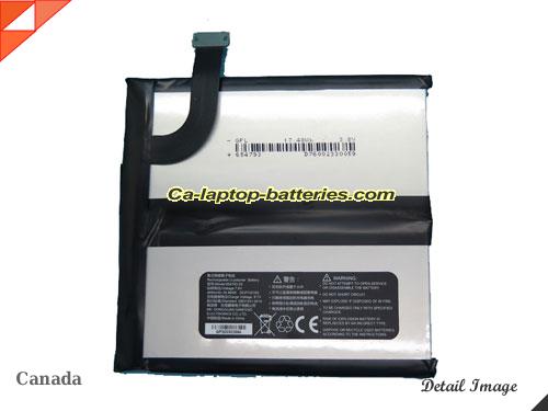 GPD 6547932S Battery 4600mAh, 34.96Wh  7.6V Sliver Li-Polymer