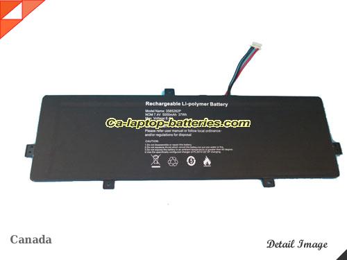 Genuine POSITIVO Q232A Battery For laptop 5000mAh, 37Wh , 7.4V, Black , Li-Polymer