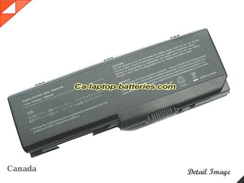 TOSHIBA PABAS101 Battery 6600mAh 10.8V Black Li-ion