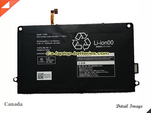 OTHER 5AAXBT117JAA Battery 7000mAh, 26.6Wh  3.8V Black Li-Polymer