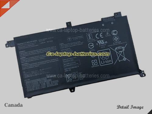 Genuine ASUS X571GT-0241K9300H Battery For laptop 3727mAh, 42Wh , 11.52V, Black , Li-Polymer