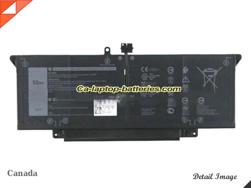 DELL Latitude 7310 Core I7 Replacement Battery 6500mAh, 52Wh  7.6V Black Li-Polymer