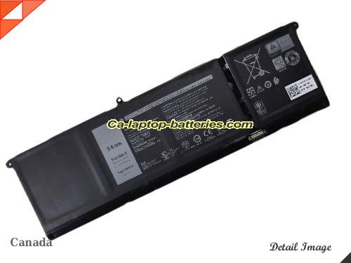 Genuine DELL Vostro 3511 Battery For laptop 3420mAh, 54Wh , 15V, Black , Li-Polymer