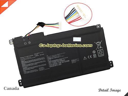 Genuine ASUS VivoBook 14 E410MA-EK319T Battery For laptop 3550mAh, 42Wh , 11.55V, Black , Li-Polymer