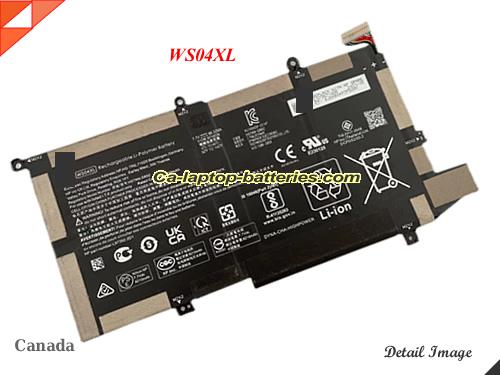 HP Spectre X360 14-ea0023dx Battery 8210mAh, 66.52Wh  7.7V Black Li-Polymer
