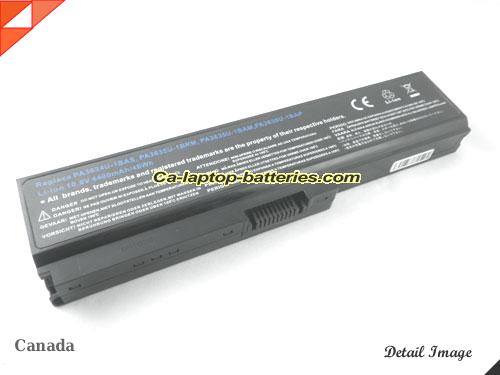 TOSHIBA Portege M800-10C Replacement Battery 5200mAh 10.8V Black Li-ion