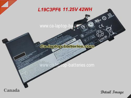 Genuine LENOVO V17 IIL 82GX007WMZ Battery For laptop 3735mAh, 42Wh , 11.25V, Black , Li-Polymer