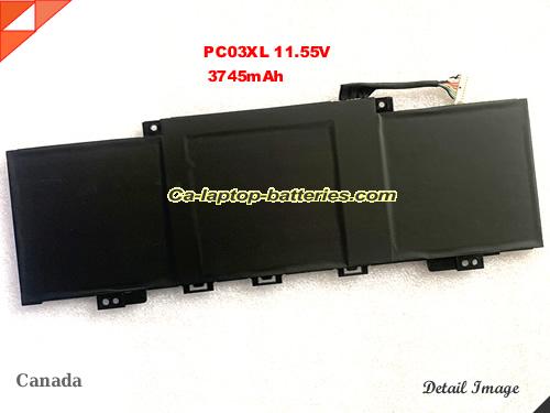 Genuine HP Pavilion X360 14-dy0005nh Battery For laptop 3745mAh, 43.3Wh , 11.55V, Black , Li-Polymer