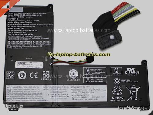 Genuine LENOVO IdeaPad 1-14IGL05 81VU0068NZ Battery For laptop 4210mAh, 32Wh , 7.6V, Black , Li-Polymer