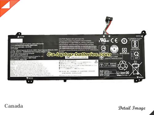 Genuine LENOVO ThinkBook 14S YOGA 20WE001PUA Battery For laptop 3912mAh, 60Wh , 15.44V, Black , Li-Polymer