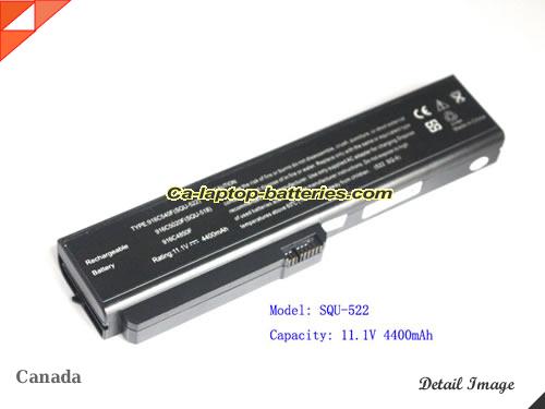 FUJITSU-SIEMENS 916C5030F Battery 4400mAh, 48.8Wh  11.1V Black Li-ion
