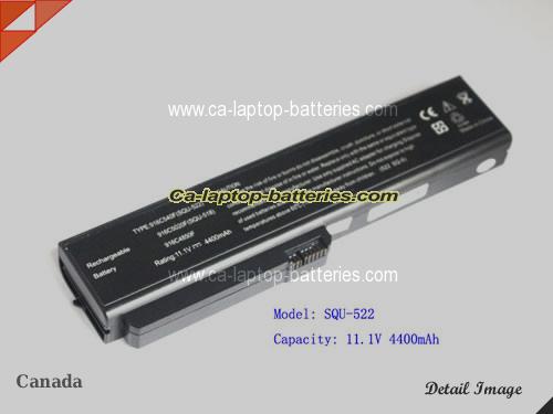 FUJITSU-SIEMENS Amilo Si1520 Replacement Battery 4400mAh, 48.8Wh  11.1V Black Li-ion