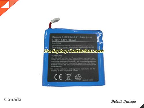 CLEVO DESKNOTE D400H Replacement Battery 4400mAh 14.8V Blue Li-ion