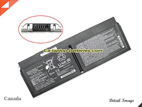 Genuine PANASONIC CF-XZ6C Battery For laptop 5200mAh, 40Wh , 7.6V, Sliver And Black , Li-Polymer