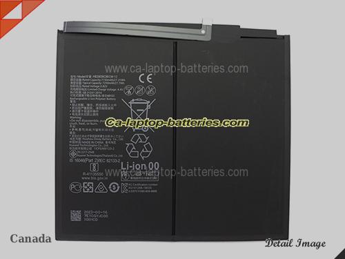 HONOR V6 KRJ-W09 Replacement Battery 7250mAh, 27.7Wh  3.82V Black Li-Polymer