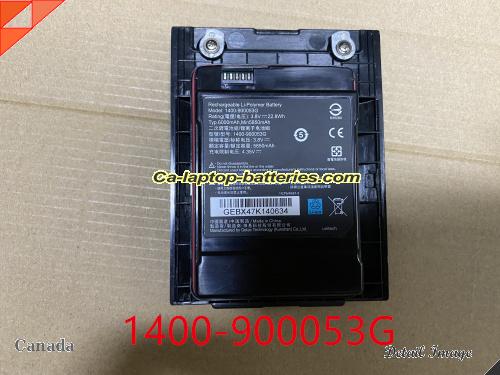 UNITECH 1400-900053G Battery 6000mAh, 22.8Wh  3.8V Black Li-ion