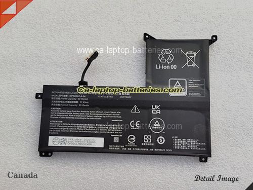 Genuine COLORFUL X15 AT Battery For laptop 3510mAh, 54Wh , 15.4V, Black , Li-Polymer